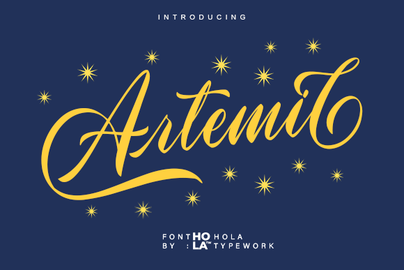 Artemil: Elevating Handmade Brand Identity with Elegant Script Typography