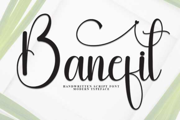Banefit: A Creative Script Font for Modern Campaign Design