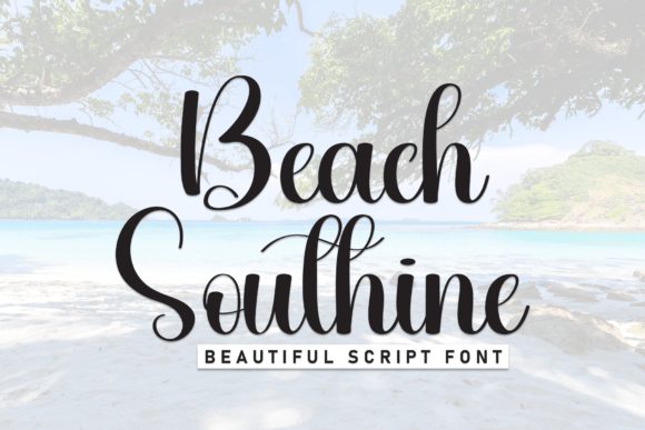 Beach Southine: Elevating Editorial Design with Modern Script Typography