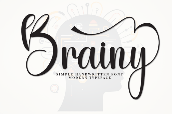 Brainy Script Font: Elevate Your Handmade Brand Identity