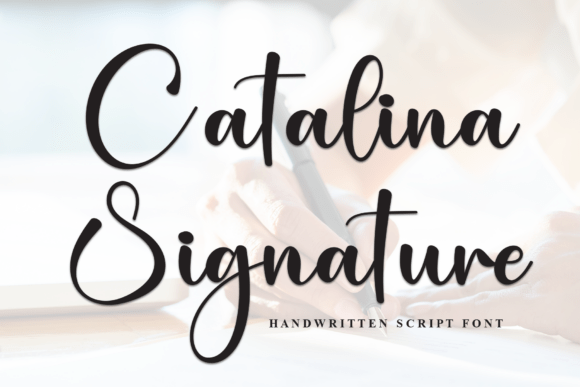 Catalina Signature: A Handwritten Typeface for Elegant Web Design