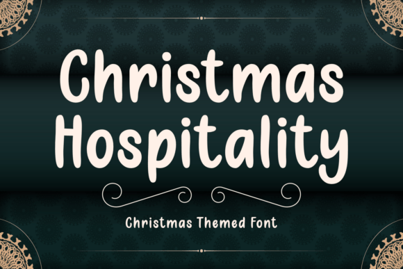 Christmas Hospitality: The Perfect Typeface for Festive Campaign Design