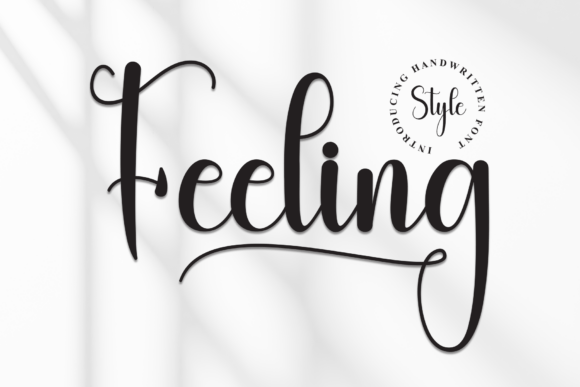 Feeling: The Script Font That Elevates Small Business Branding