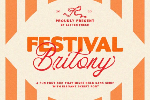 Festival Britony Duo: The Font That Boosts Campaign Clarity