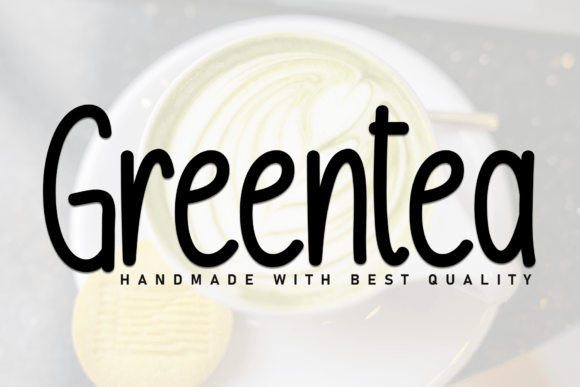Greentea Typeface: A Relaxed Script for Modern Brand Identity