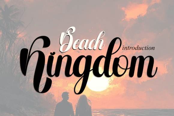Kingdom Beach: A Handwritten Typeface for Modern Web Design