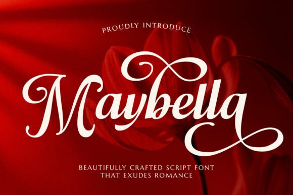 Maybella: A Handwritten Font for Elegant Web Design