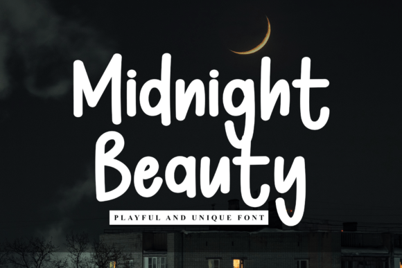 Midnight Beauty: The Typeface That Elevates Campaign Visuals
