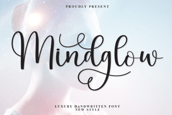 Mindglow Typeface: Elevating Campaign Visuals with Script Amp Elegance