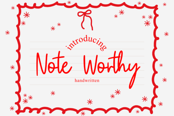 Noteworthy: The Handwritten Script Font for Modern Crafters