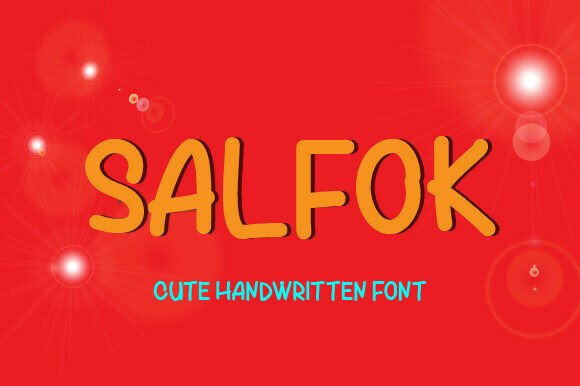 Salfok: The Handwritten Typeface for Editorial Distinction