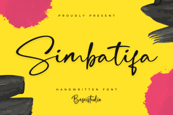 Simbatifa Typeface Review: A Handwritten Font for Modern Brand Identity