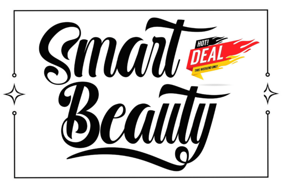 Smart Beauty: Elevate Brand Visuals with a Modern Script Typeface