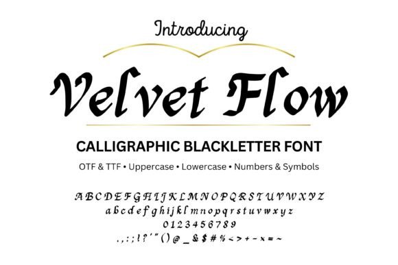 Velvet Flow Typeface: Elevating Digital Brand Identity