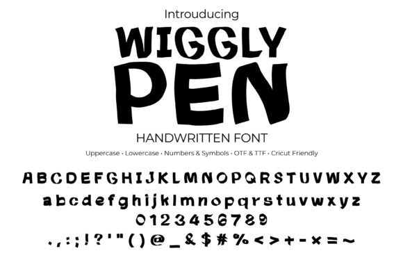 Wiggly Pen Typeface: Elevate Your Brand Identity with Playful Typography