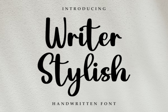 Writer Stylish: The Handwritten Typeface for Campaign Clarity